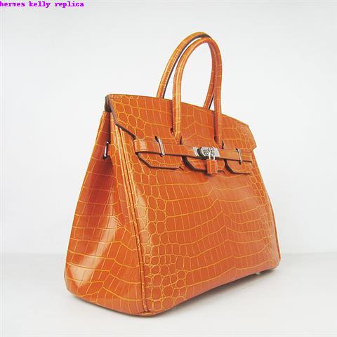 hermes orange synthetic handbag kelly  